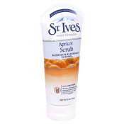 St. Ives Swiss Formula Apricot Scrub Blemish & Blackhead Control Best for skin with blemishes because it contains salicylic acid.