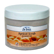 St. Ives Swiss Formula Apricot Invigorating Scrub Good for all but sensitive skin types.