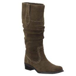 Women's Merona® Kristen Slouch Boots – Brown––Target $39.99 Equestrian-inspired style. Great under or over a pair of jeans for a casual, yet put-together look.